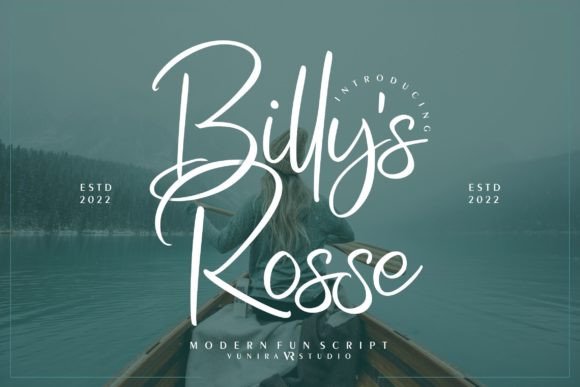 Billy s Rosse: A Script Font That Elevates Digital Branding