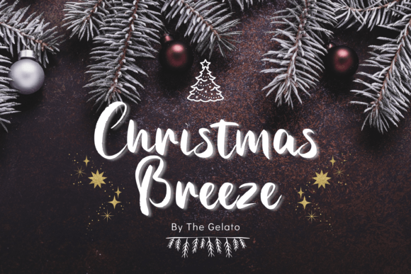 Christmas Breeze Font: A Holiday Typography Boost for Small Businesses