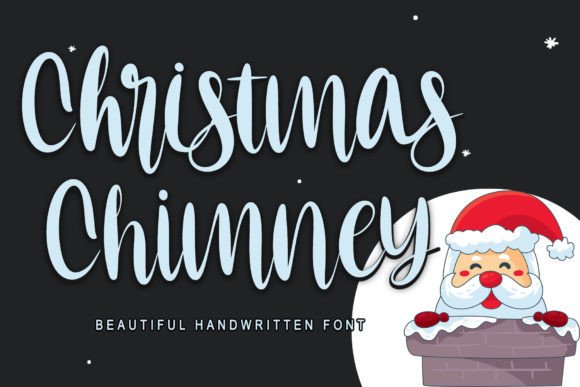 Christmas Chimney Font: A Classy Script for Designers