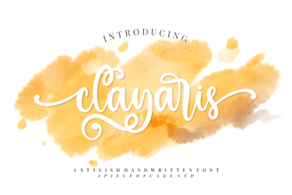 Clayaris Font: A Simple Script for Stronger Branding