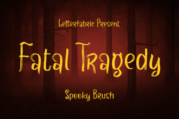 Fatal Tragedy Font: A Script Handwritten Typeface for Business Branding