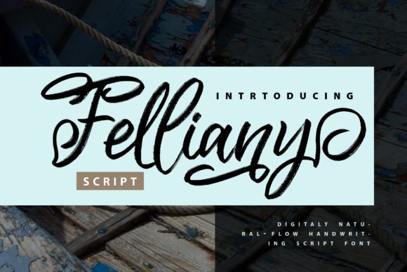 Felliany Font: A Modern Brush Script for Impactful Campaigns