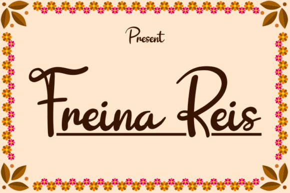 Freina Reis Font in Branding Projects