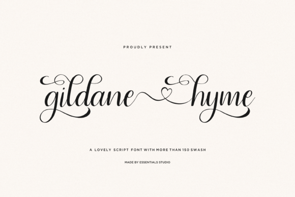 Gildane Hyme Font for Professional Branding and Design