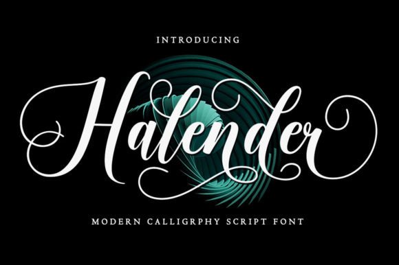 Halender Font: Modern Script Typography for Digital Branding