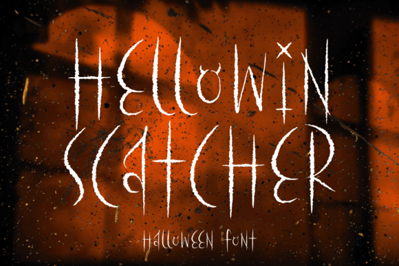 Hellowin Scatcher Font for a Polished Brand Identity