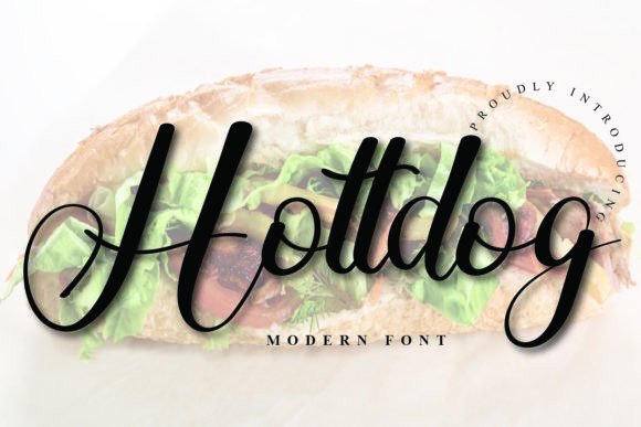 Hottdog: A Fresh Script Handwritten Font for Modern Web Design