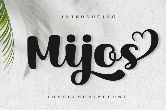 Mijos Font: Elevate Your Brand with Bold Handwritten Typography