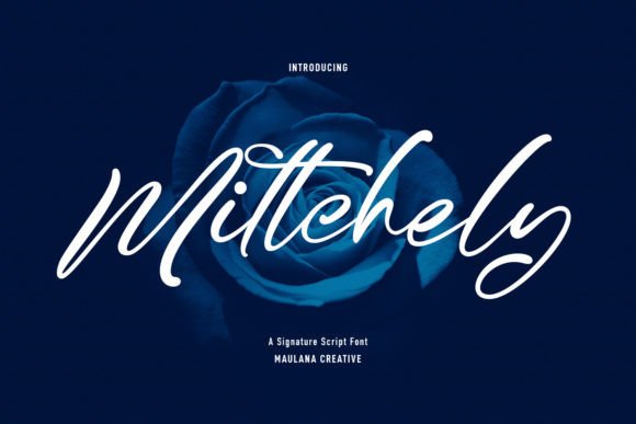 Mittchely: A Script Font for Digital Branding and Creative Typography