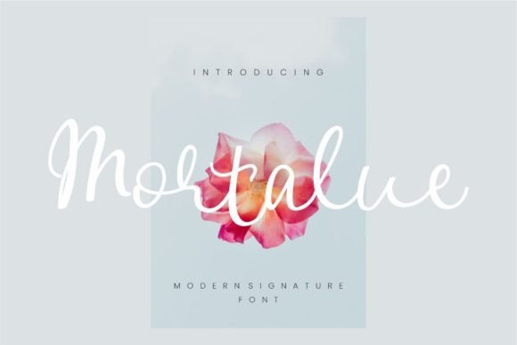 Mortalue Font Adds Elegance to Your Brand Design