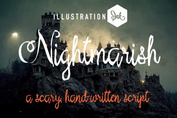 Nightmarish Font for Spooky Campaigns and Bold Typography