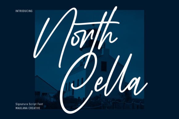 North Cella Font for Creative Makers and Shop Owners