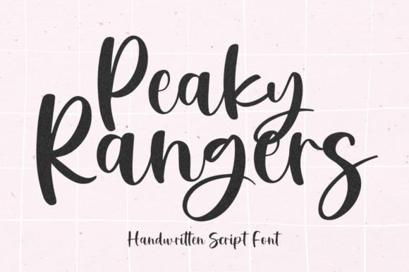 Peaky Rangers Font for Modern Editorial Design