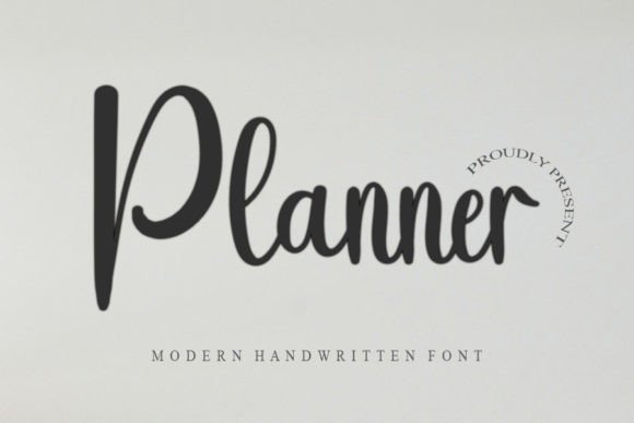 Planners Font: A Simple, Cute Script for Creative Branding