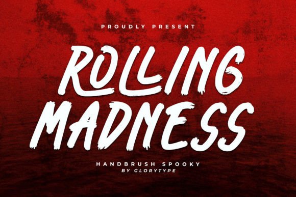 Rolling Madness Font for Editorial and Brand Design