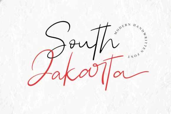 South Jakarta Font: A Beautiful Script for Web Design Projects