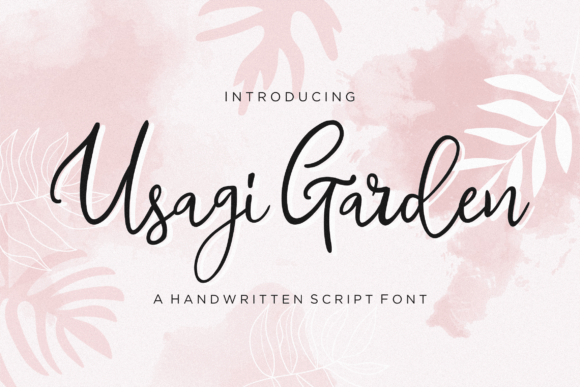 Usagi Garden Font: A Fresh Script for Creative Branding
