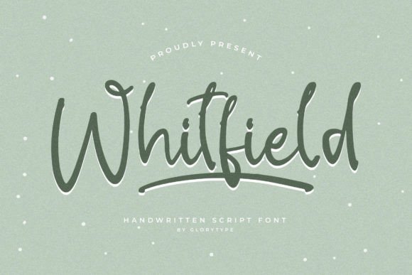 Whitfield Font: A Handwritten Script for Stronger Branding